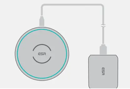 ESR Tidal Metal-Frame Wireless Charger 1