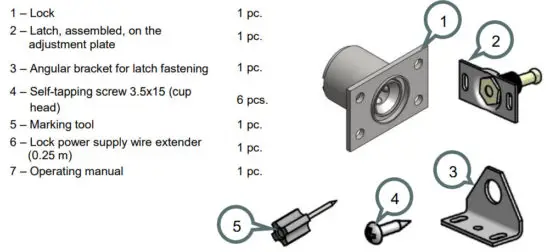 Promix SM131 Electro Mechanical Lock - figure 3