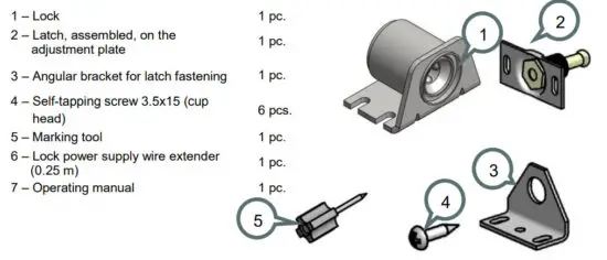 Promix SM131 Electro Mechanical Lock - figure 4