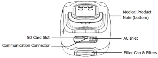 BMC 657 RESmart CPAP System - Humidifier Power
