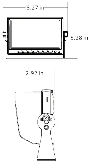 VECLESUS VMS 7 Inch 1080P HD Wired Backup Camera System 22