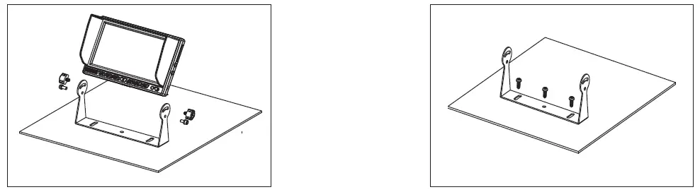 VECLESUS VMS 7 Inch 1080P HD Wired Backup Camera System 9