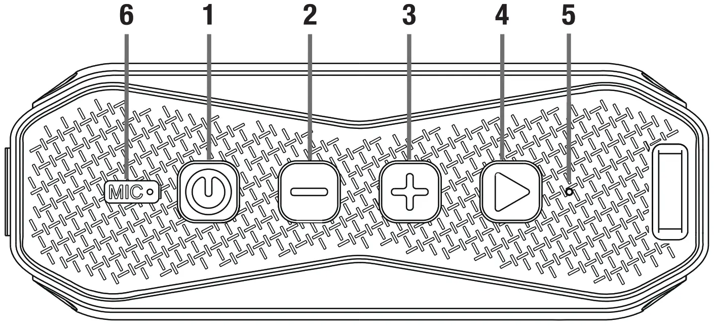 ROCKVILLE Rock Anywhere Waterproof Portable -- 03