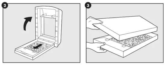PetSafe PAL00-16805 ScoopFree Original Covered Top-Entry Self-Cleaning Litter Box - Litter Tray