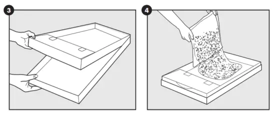 PetSafe PAL00-16805 ScoopFree Original Covered Top-Entry Self-Cleaning Litter Box - disposal