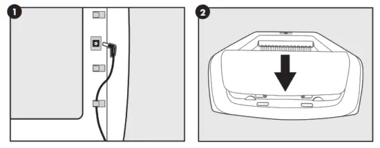 PetSafe PAL00-16805 ScoopFree Original Covered Top-Entry Self-Cleaning Litter Box - power outlet