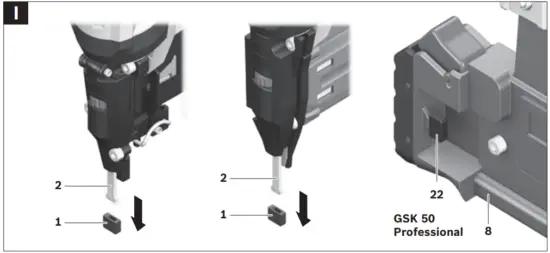 BOSCH GTK 40 Professional Stapler - Fig 11