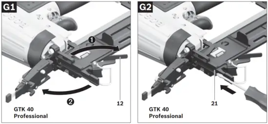 BOSCH GTK 40 Professional Stapler - Fig 9
