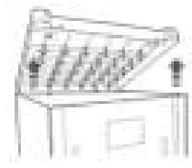 LINEA DO906K-A++ Refrigerator Mini - DOOR CONVERSION 1