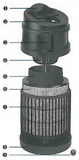 FILTER QUEEN RAC-3000A Defender Room Air Cleaner-fig1