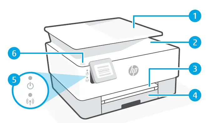 hp 8020e Series Office Jet Pro-FIG-2