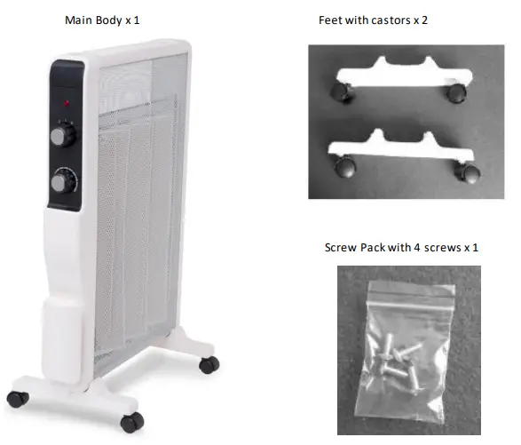 Goldair 1500W Micathermic Heater 1