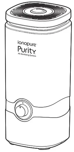ionopure Purity Air Sanitizing System - Cover