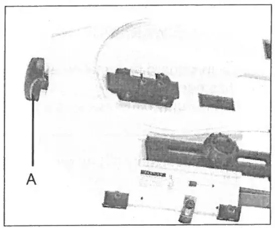 Turn blade tension knob