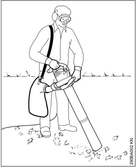 STIHL BGE 61 Lightweight Electric Blower - 9