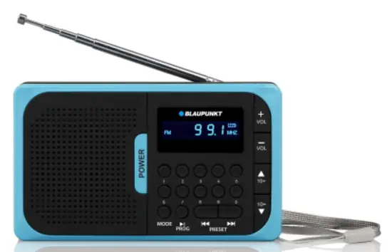 BLAUPUNKT PR5BL FM Portable Radio