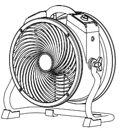 xpower X 39AR Air Mover Axial Fan - fig 2