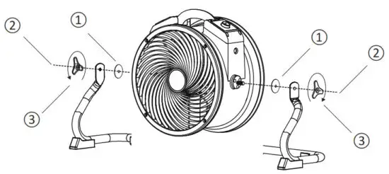 xpower X 39AR Air Mover Axial Fan - fig 5