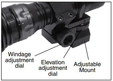 ATN Long Range Infra-Red Illuminator User Guide - Adjust each dial until your IR light is centered