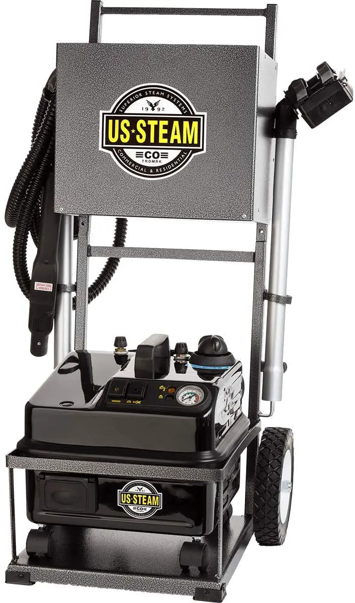 US STEAM US6100 Eagle Vapor Commercial Steam Cleaner with Cart