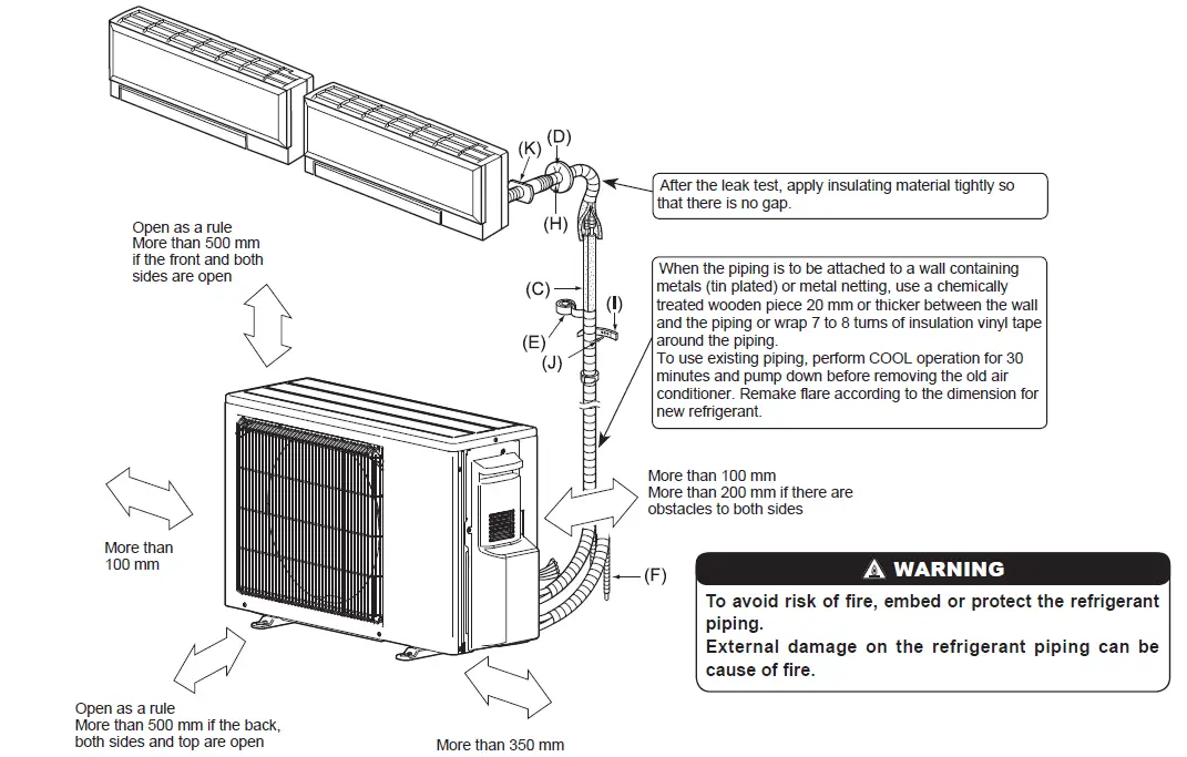 MITSUBISHI ELECTRIC MXZ-2F52VF Split-type Air-Conditioner FIG 12