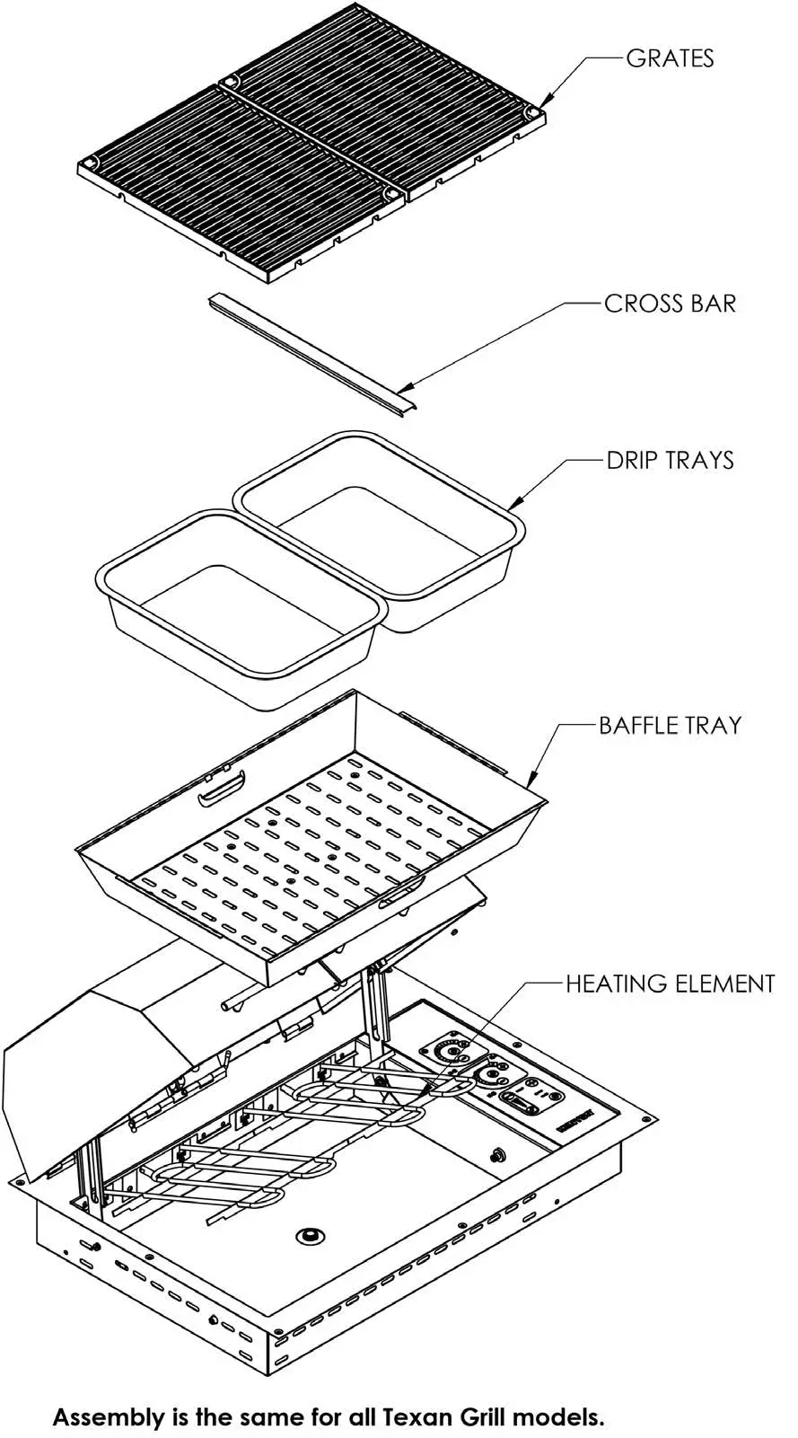 KENYON B70425 240V Texan with Intelliken Touch Grill-fig14