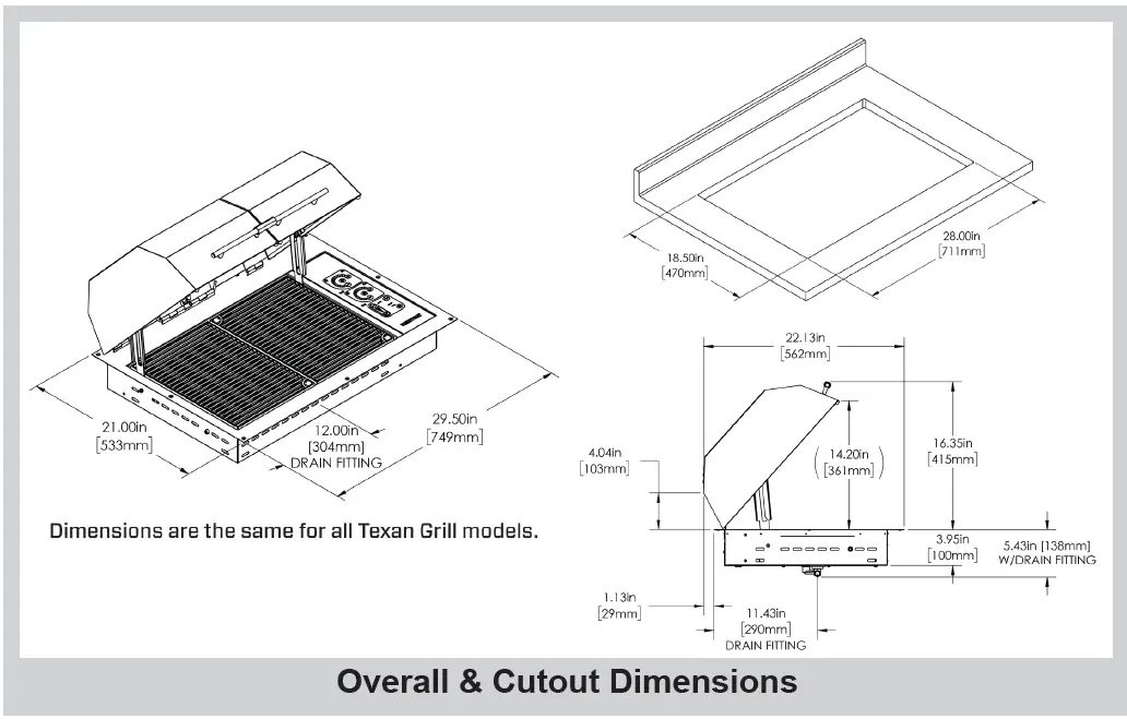 KENYON B70425 240V Texan with Intelliken Touch Grill-fig2
