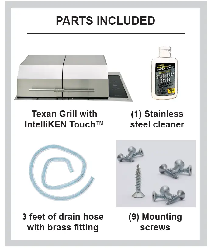 KENYON B70425 240V Texan with Intelliken Touch Grill-fig20