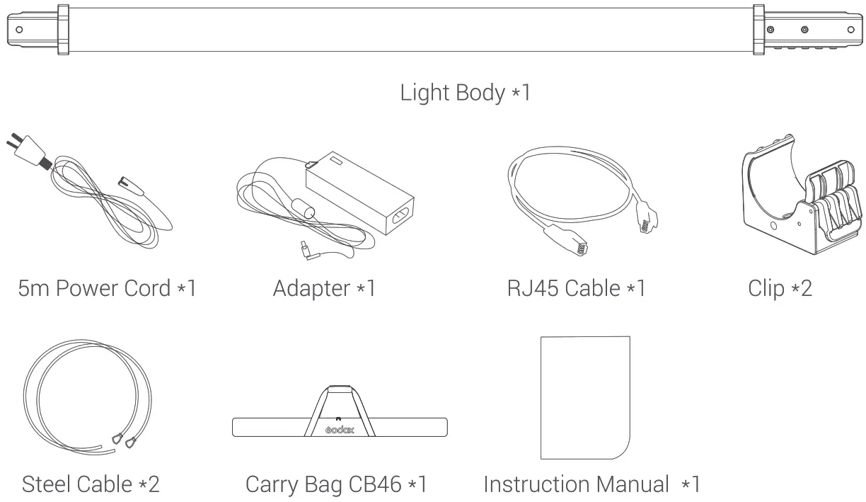 Godox TL120 Pavo Tube RGB Color Photography Light - Fig 2