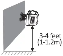 eMACROS BT274 Solar Driveway Alarm Solar Driveway Sensor A