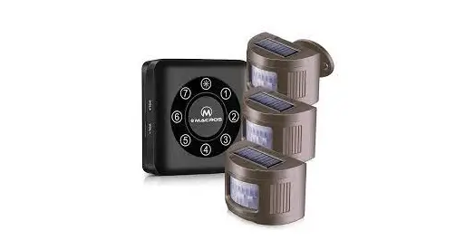 Emacros Bt274 Solar Driveway Alarm User Manual Emacros Bt274 Solar Driveway Alarm User Manual