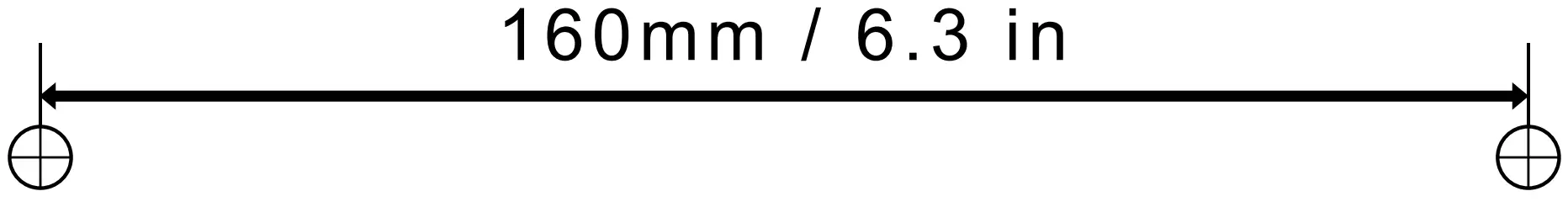 DR-908Pre-drilledTemplate for Wall Mounting
