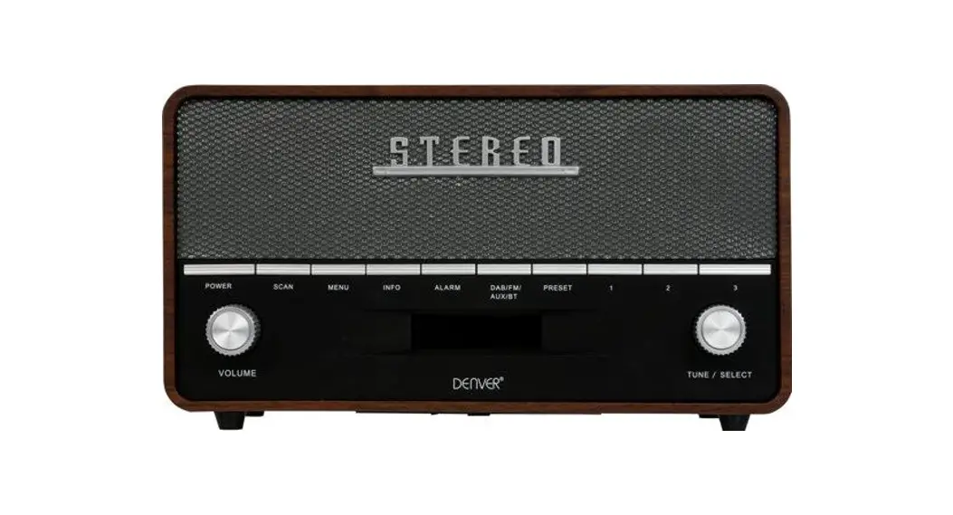 Denver Dab-36 Retro Dab Aux In Radio Instruction Manual Denver Dab-36 Retro Dab Aux In Radio Instruction Manual