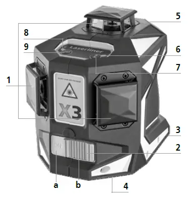 Laserliner-036-800-X3-Laser-Three-Dimensional-Laser-fig-3