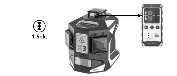 Laserliner-036-800-X3-Laser-Three-Dimensional-Laser-fig-8