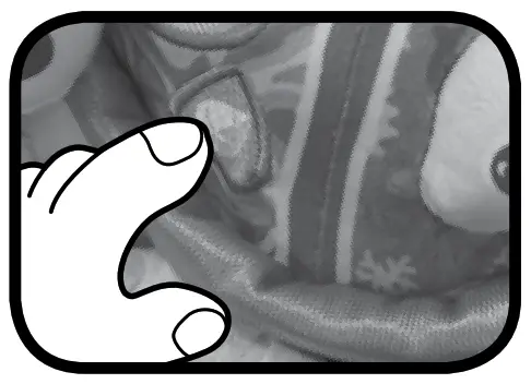 vtech 554803 Soft Discovery Turtle - Sound Button