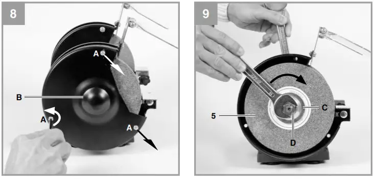 Einhell TC-BG 200 Bench Grinder - Product Overview 5