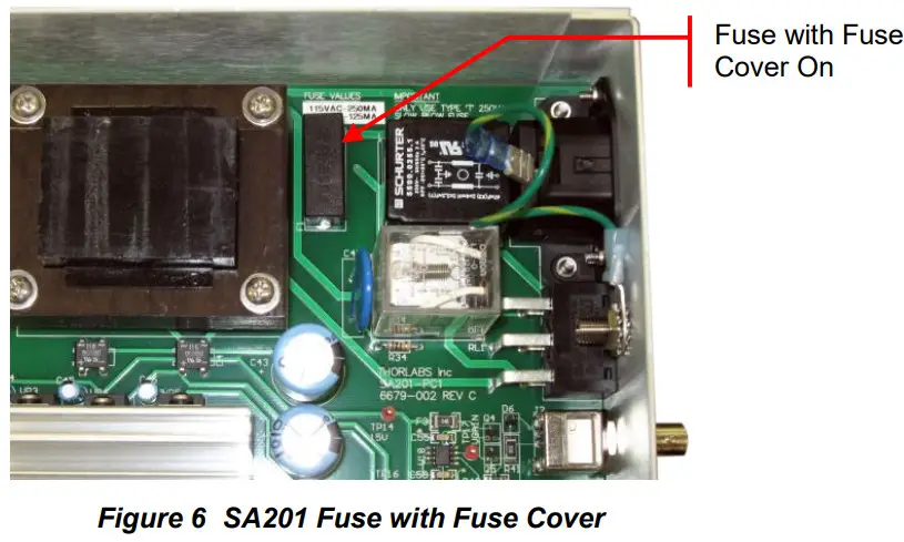 THORLABS SA201 Spectrum Analyzer Controller - FIg 5