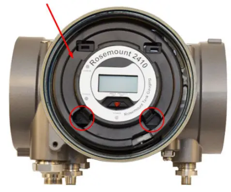 EMERSON Rosemount 2410 Tank Hub - procedure 1