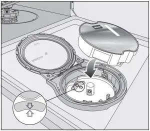FIG 8 Automatic detergent dispensing