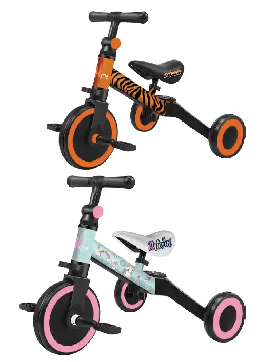 Hurtue HUR3T5 3 In 1 Toddler Bike fig 1