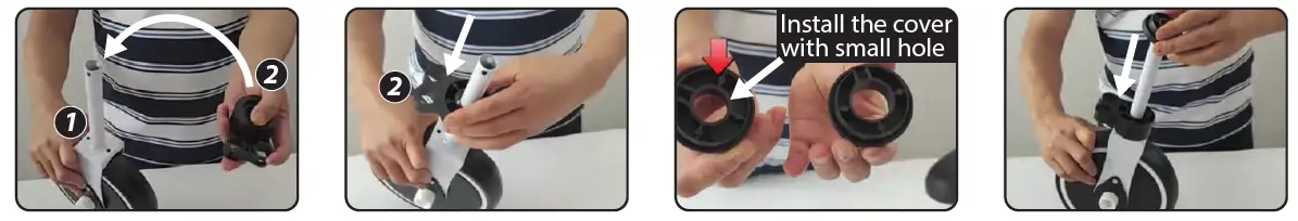 Hurtue HUR3T5 3 In 1 Toddler Bike fig 3