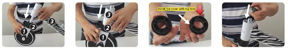 Hurtue HUR3T5 3 In 1 Toddler Bike fig 4