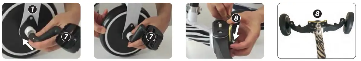 Hurtue HUR3T5 3 In 1 Toddler Bike fig 6