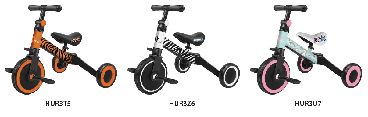 Hurtue HUR3T5 3 In 1 Toddler Bike fig 9