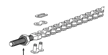 GENIE 39027R Garage Door Opener Rail Extension Kit 2