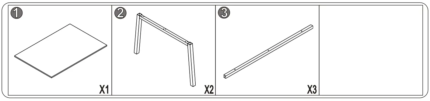 Plaisio S05Z002 Computer Table - fig 2