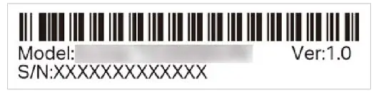 tp-link Archer T2E AC600 Wireless Dual Band PCI Express Adapter - bar code