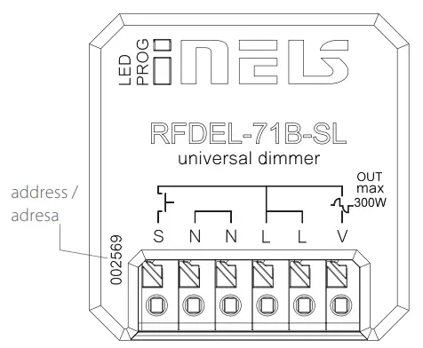 inELS RFDEL-71B-SL Universal Dimmer-fig10