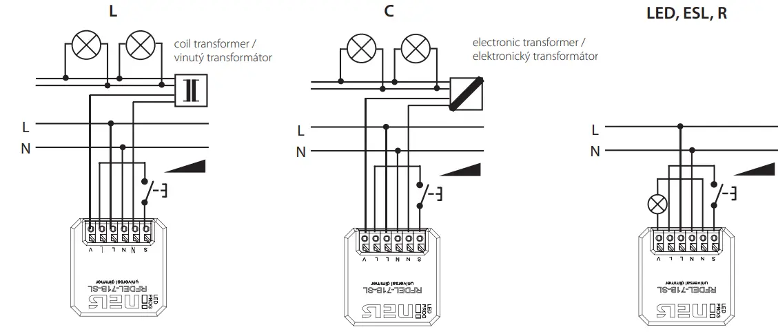 inELS RFDEL-71B-SL Universal Dimmer-fig7